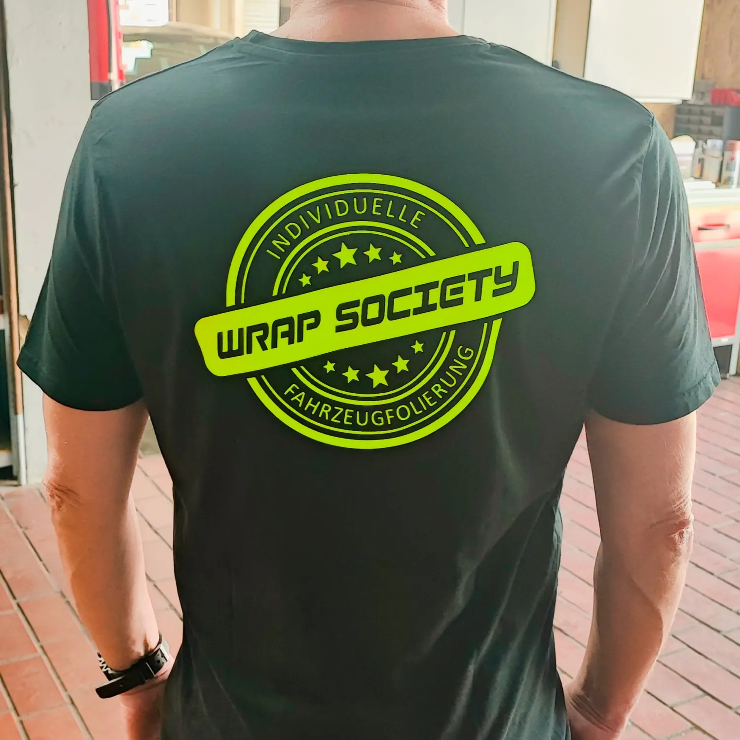 Werbebeschriftung