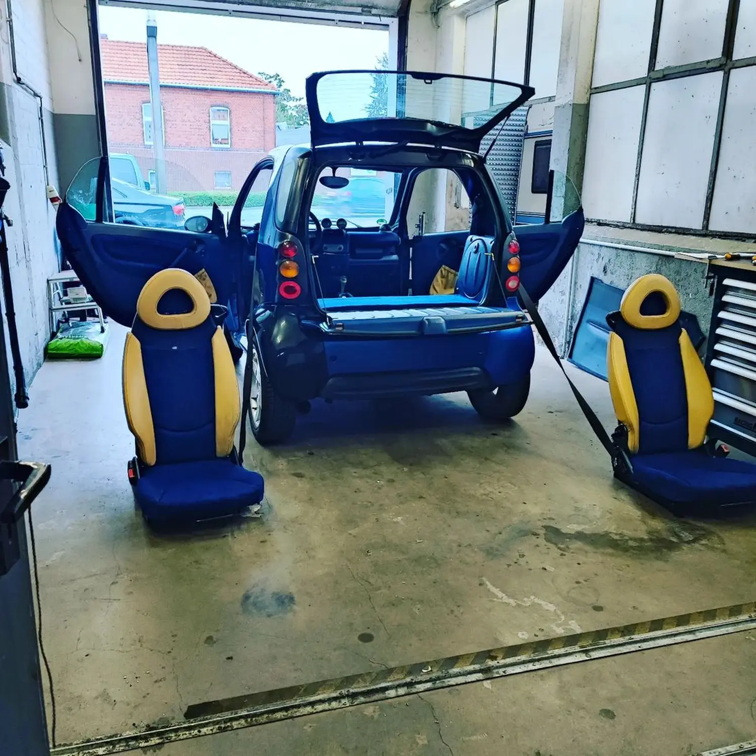 Werbebeschriftung 